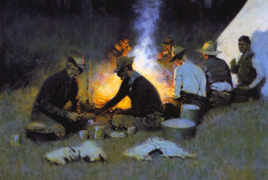 The Hunter's Supper (1909)